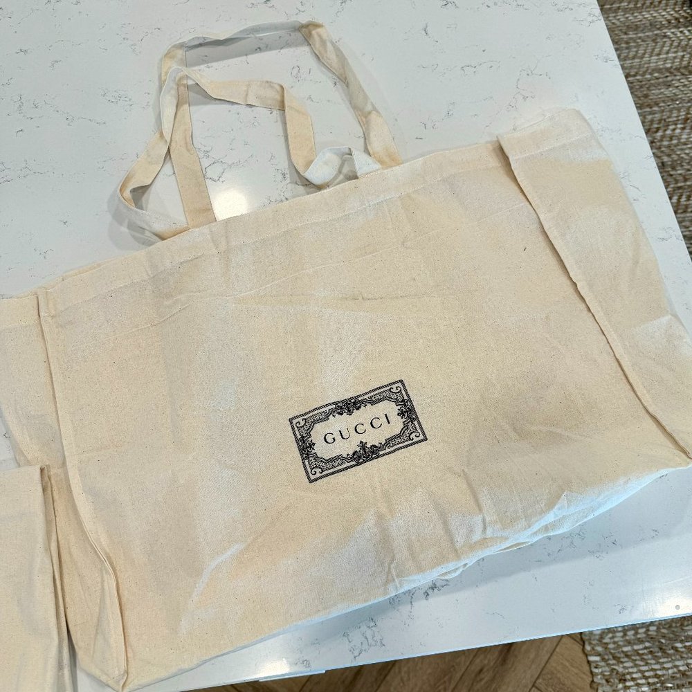GUCCI - 3x CLOTH TOTE BAGS - Perfect for Summer